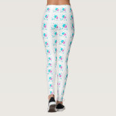 Blauw- en roze lulipops leggings (Achterkant)