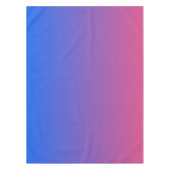 Blauw en roze ombre gradiënt tafelkleed (Voorkant)
