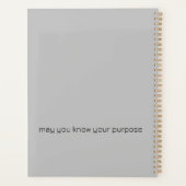 Blauw en Roze Perzische Ster Planner (Achterkant)