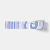 Blauw en roze satijnen lint (Voorkant)