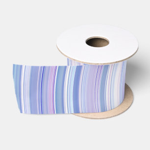 Blauw en roze satijnen lint