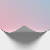 Blauw en roze verloop cadeaupapier (Hoek)