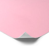 Blauw en roze verloop poster (Hoek)