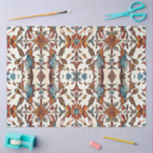 Blauw en Rustiek Herfst Decoupage Tissuepapier (Craft)