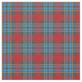  Blauw en Schots Spuit Stof