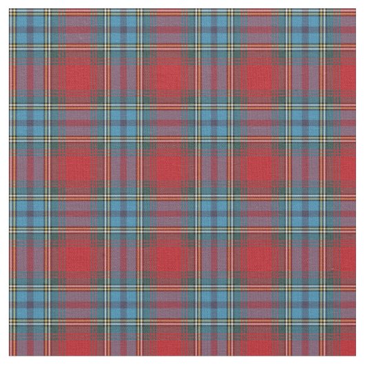 Blauw en Schots Spuit Stof (Close Up)