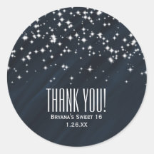 Blauw- en spaarstaren Elegant Glamor Favor