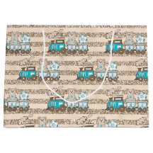 BLAUW- EN TAN WATERVERF BABY-OPLEIDINGEN