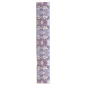 Blauw en Ted Floral Lange Tafelloper (Voorkant)