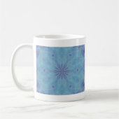 Blauw en Turquoise Koffiemok (Links)