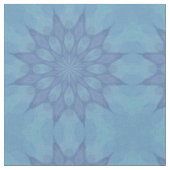 Blauw en Turquoise Pattern 2 - Fabric Stof (Close Up)