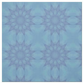 Blauw en Turquoise Pattern 2 - Fabric Stof (Swatch)