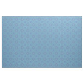 Blauw en Turquoise Pattern 3 Fabric Stof (Yard (91,4 cm))