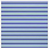 Blauw en Turquoise Pattern Stof (Swatch)