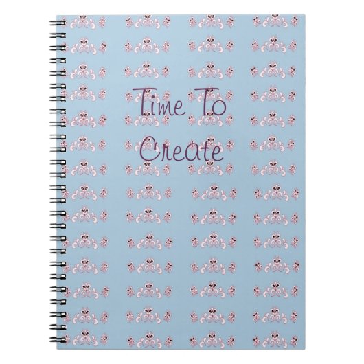 Blauw en veenbes notitieboek (Voorkant)