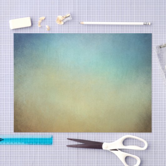 Blauw en vervagen artistiek tissuepapier (Craft)