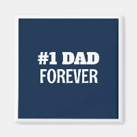 Blauw en Wit #1 Papa Forever Vaderdag Gift