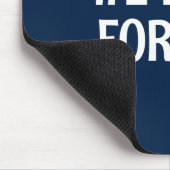 Blauw en Wit #1 Papa Forever Vaderdag Gift Muismat (Hoek)