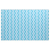 Blauw en Wit Argyle Print Chevron stof (Yard (91,4 cm))