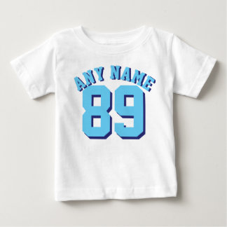 Blauw en wit Baby | Sport Jersey Design