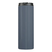 Blauw en wit-bruidsmeisje- thermosbeker (Achterkant)