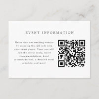 Blauw en wit bruiloft uitnodiging invoegen Kaart