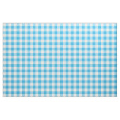  Blauw en Wit Check Gingham Fabric Stof (Fat Quarter)
