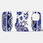 Blauw en wit China Blauw Willow Design Case-Mate iPhone Case (Achterkant (horizontaal))