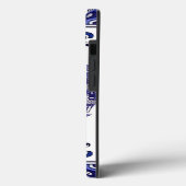 Blauw en wit China Blauw Willow Design Case-Mate iPhone Case (Achterkant / Links)