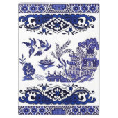 Blauw en wit China Blauw Willow Design Klembord (Achterkant)