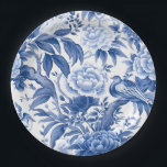 Blauw en wit Chinees theepartij papieren bord<br><div class="desc">Voeg een touch van elegantie toe aan uw volgende feest met deze prachtige blauw en witte Chinees porseleinen papieren borden. Perfect voor het serveren van zoetigheden en traktaties in stijl. Verhoog uw tafelsetting bij uw volgende bruidsdouche,  verjaardagsfeest of baby shower met deze uitstekende borden vandaag!</div>