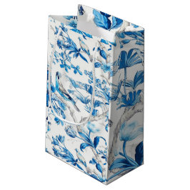 Blauw en Wit Chinees Vogel Chinoiserie Klein Cadeauzakje