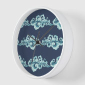 Blauw en Wit Chinese Wolken Patronen Home Decor (Hoek)