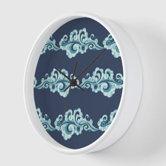 Blauw en Wit Chinese Wolken Patronen Home Decor (Hoek)