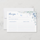 Blauw en Wit Chinoiser Vrijgezellenfeest Recept Ka (Voorkant)