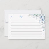 Blauw en Wit Chinoiser Vrijgezellenfeest Recept Ka (Achterkant)