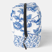 Blauw en wit Chinoiserie Bruidsmeisje Cadeau Toilettasje (Rechts)