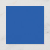 Blauw en wit Chinoiserie Bruiloftsshower Enclosure Informatiekaartje (Achterkant)
