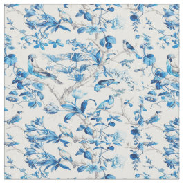 Blauw en Wit Chinoiserie Chinees Oosters Stof