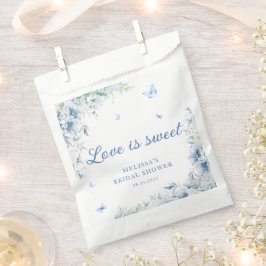 Blauw en wit Chinoiserie Elegant Vrijgezellenfeest Bedankzakje