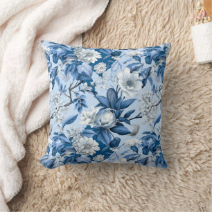 Blauw en wit Chinoserie-serie Design 3 Kussen