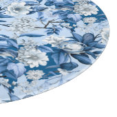 Blauw en wit Chinoserie-serie Design 3 Snijplank (Hoek)