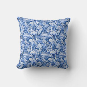 Blauw en wit Chinoserie-serie Design 8 Kussen