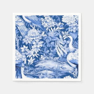 Blauw en Wit Chinoserie Serie Ontwerp 8 Servet