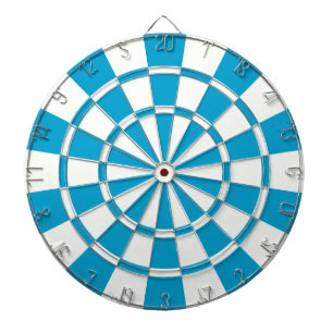 Blauw en Wit Dartbord