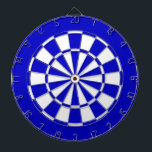 Blauw en wit dartbord<br><div class="desc">wit en blauw dart board voor een gewoon uiterlijk. U kunt de witte kleur veranderen door de achtergrondkleur in een kleur van u te veranderen keus.</div>