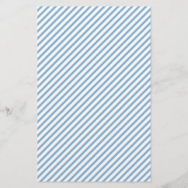 Blauw en wit diagonaal strippapier