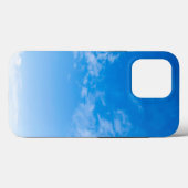 Blauw en wit Elegant Hoesje-Mate Tough Apple iPhon Case-Mate iPhone Case (Achterkant (horizontaal))