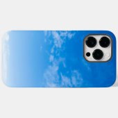 Blauw en wit elegante Case-Mate stevige Apple iPho iPhone Case (Achterkant (horizontaal))