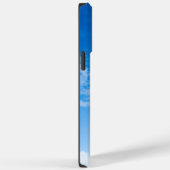 Blauw en wit elegante Case-Mate stevige Apple iPho iPhone Case (Achterkant / Rechts)